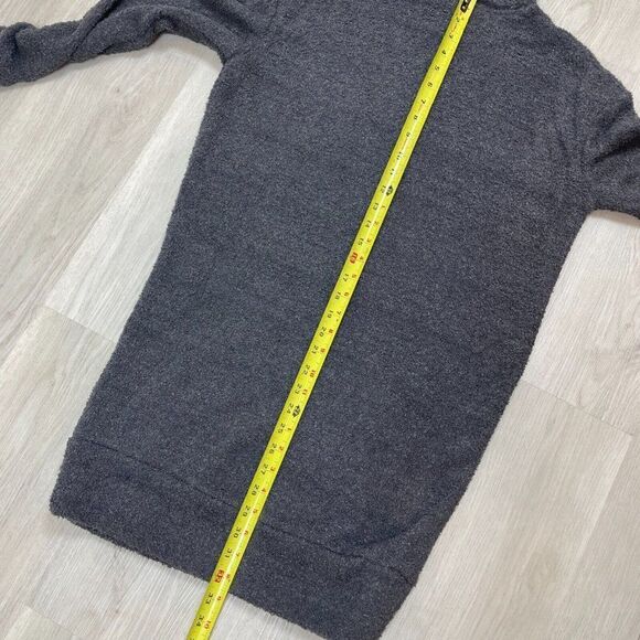 Calvin Klein CK One Long Sleeve Lounge Hoodie Womens XS Gray Plush - Picture 7 of 7